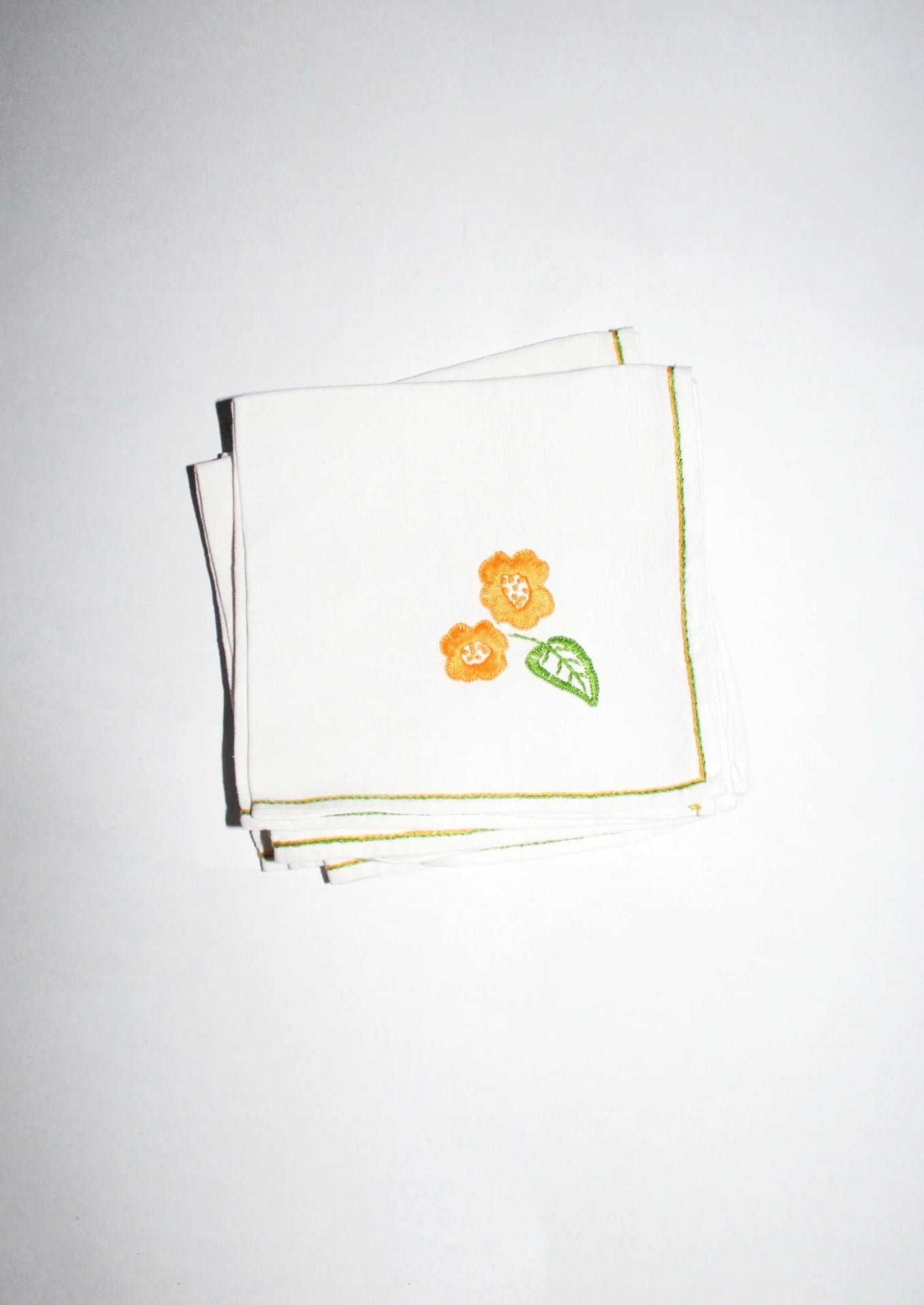Embroidered French Napkins