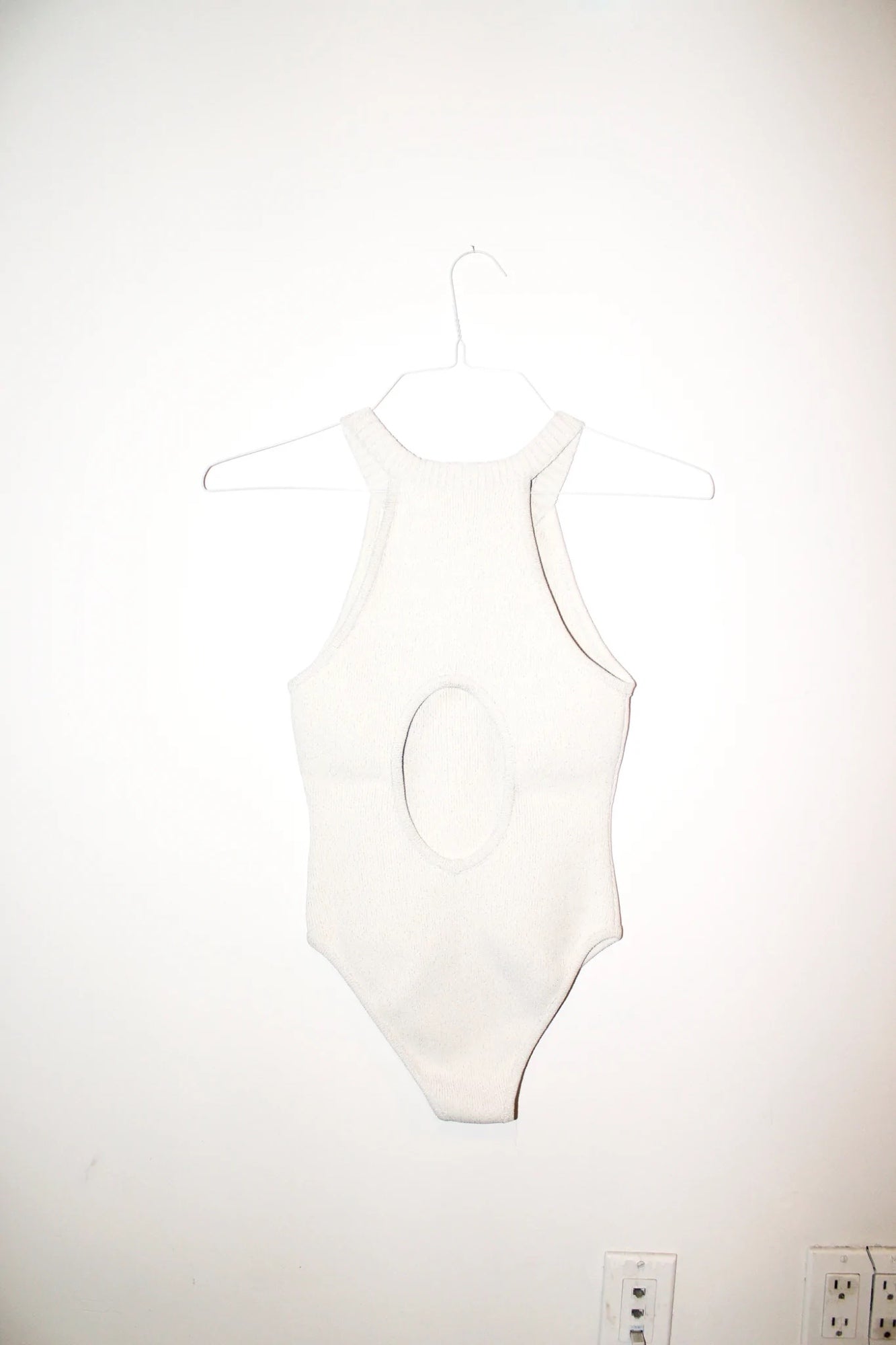 Solar Swimsuit in Bleach Glitter