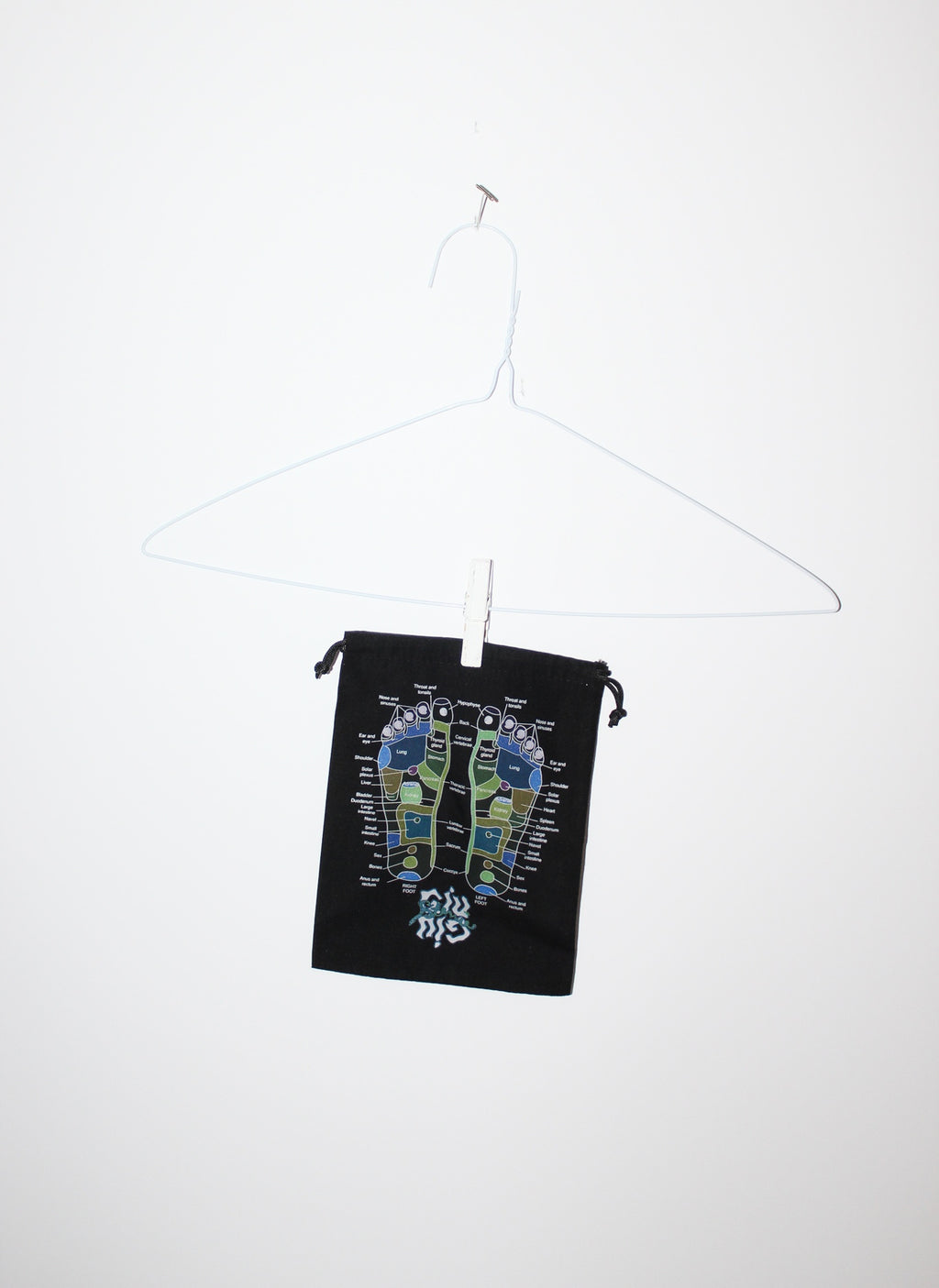 AIR Reflexology Sock in Onyx/Flora Blur