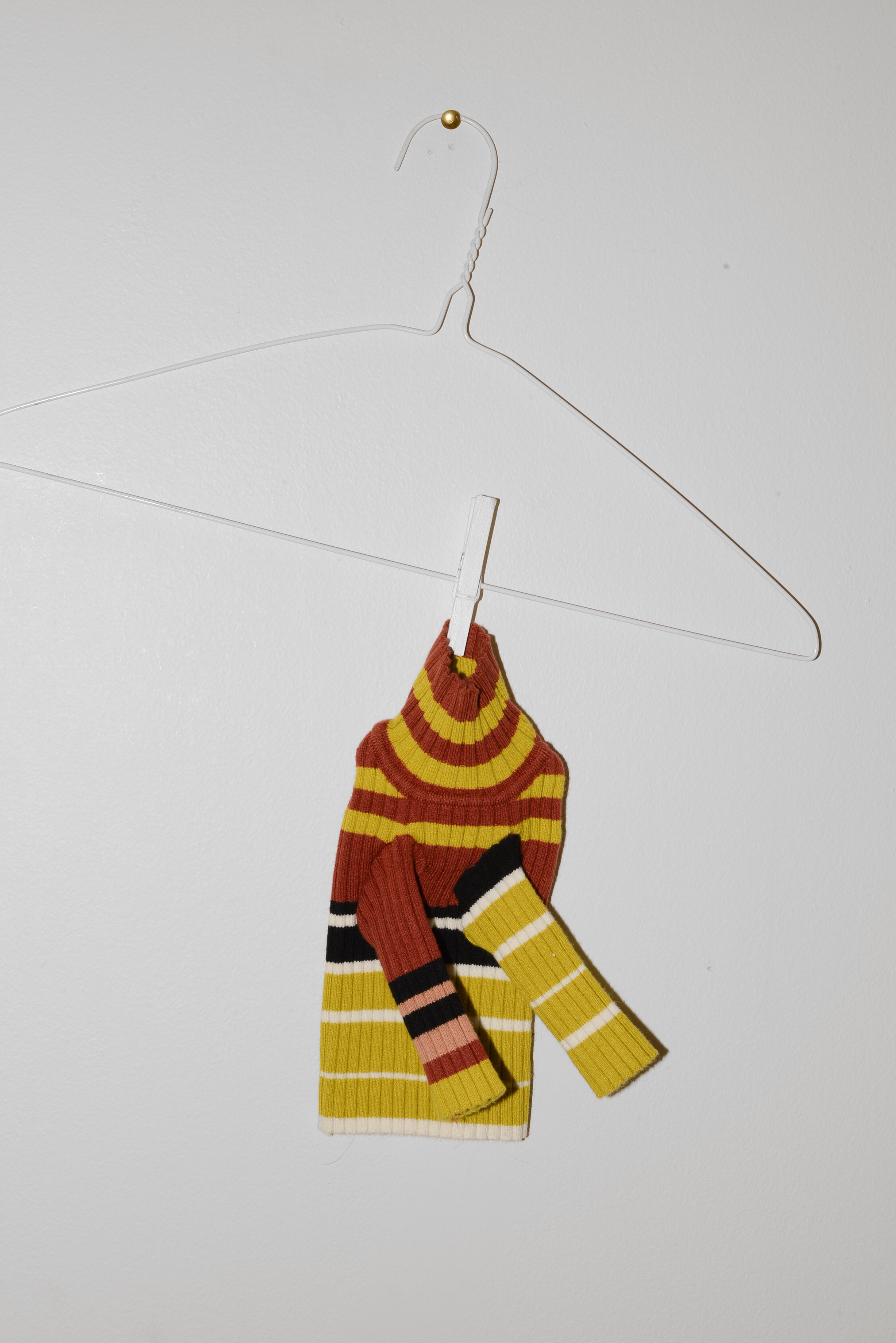 NONNA Animal Turtleneck in Unité Stripe